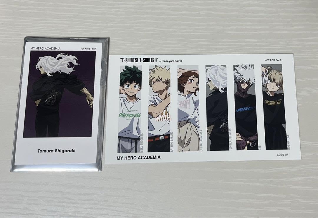 ヒロアカ×ベースヤードトーキョー」Tシャツコーデが爆イケ！死柄木や